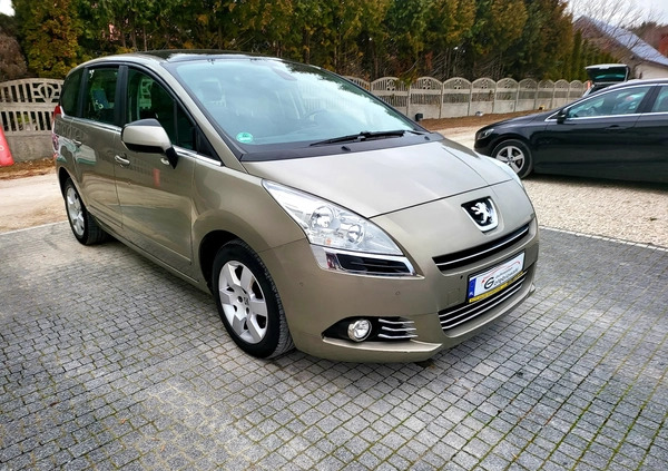 Peugeot 5008 cena 33900 przebieg: 201800, rok produkcji 2012 z Czyżew małe 562